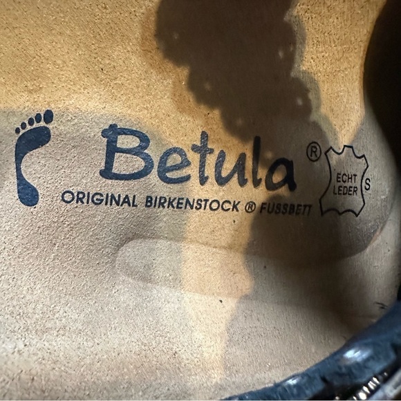 Betula Birkenstock Krystle Swarovski Jewel Sandals Black Sz 38/7 narrow - Picture 11 of 12